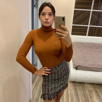 Swetry damskie 2020 zimowe bluzki sweter z golfem kobiety cienki sweter sweter z dzianiny sweter Pull Femme Hiver Truien Dames nowy 4